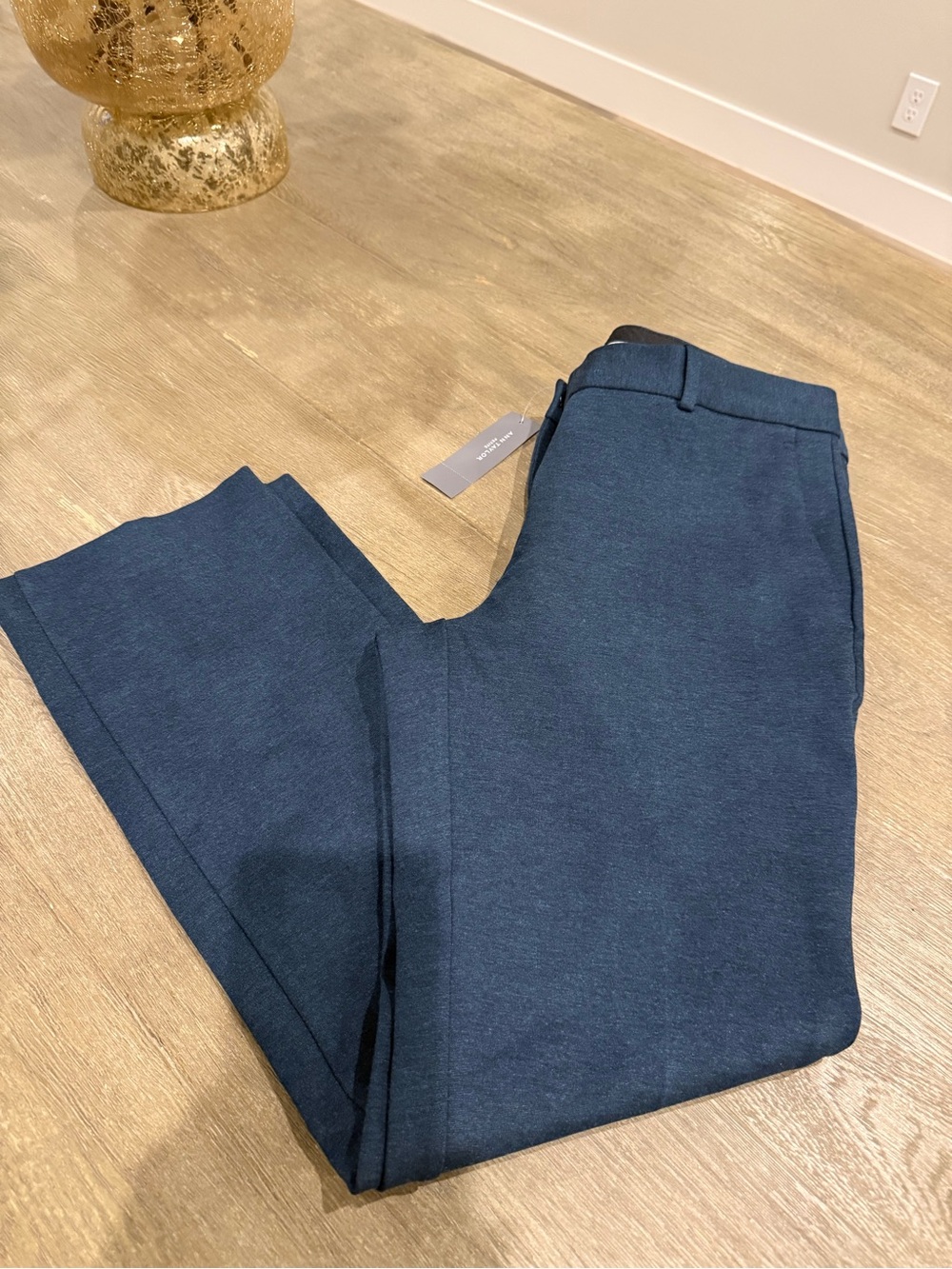 NWT! Ann Taylor Women’s Marine Blue Ponte Pants